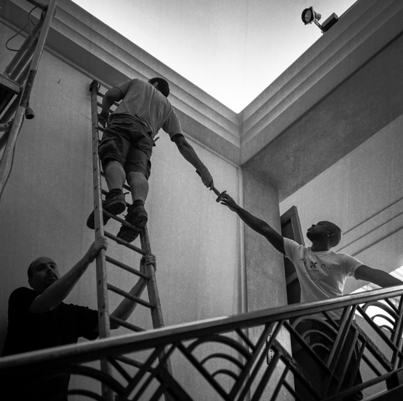 Labour Anonymous III: Vernissage [Black & White] [SQUARE] 7