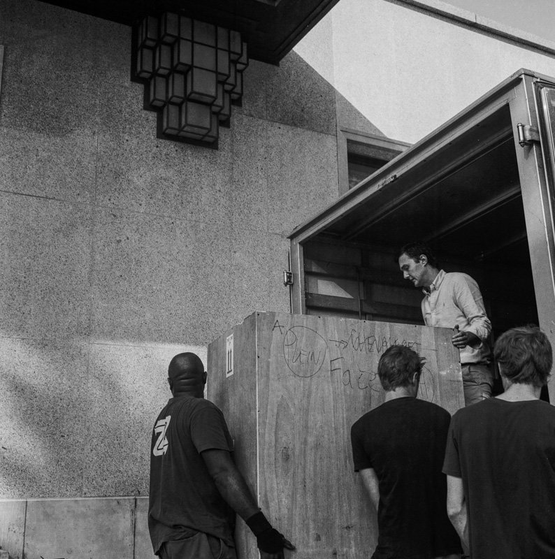 Labour Anonymous III: Vernissage [Black & White] [SQUARE] 9