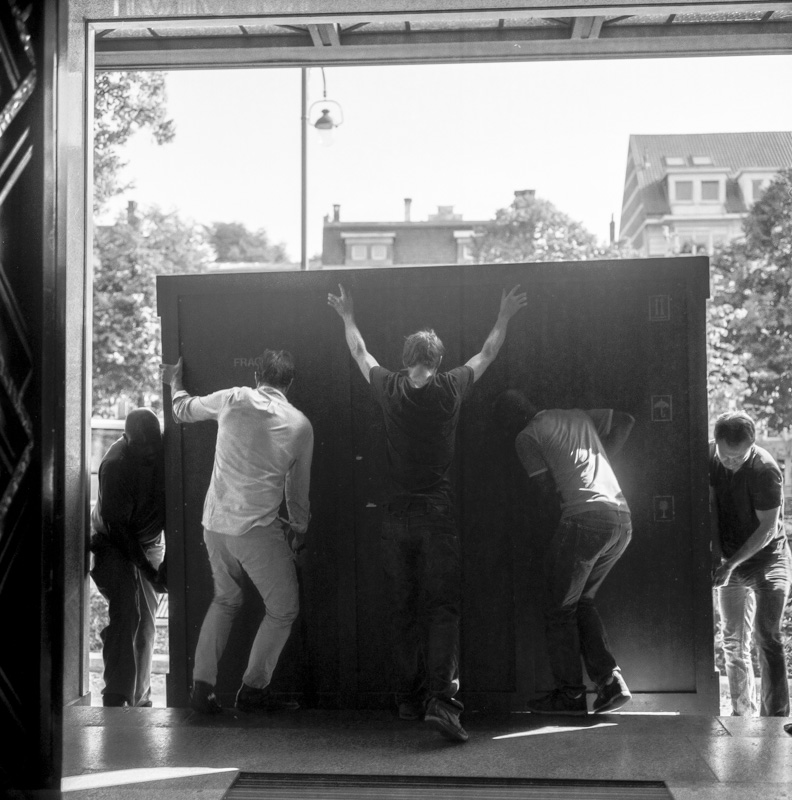 Labour Anonymous III: Vernissage [Black & White] [SQUARE] 12